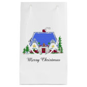 コージークリスマスハウス スモールペーパーバッグ (正面)