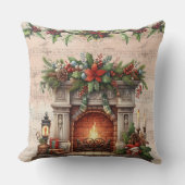 コージークリスマスパリジャンチャーム クッション (正面)