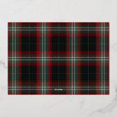 コージークリスマスプレドフォイルホリデーカード 箔シーズンカード (裏面)