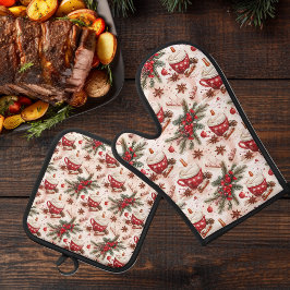 コージークリスマスホットココア 鍋つかみ&鍋敷きセット