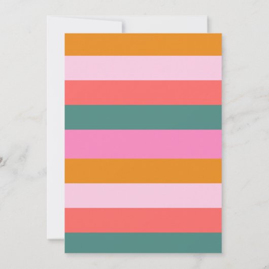 コージークリスマスホリデイお祝い 招待状 (裏面)