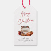 コージークリスマスホリデイ ギフトタグ (正面)