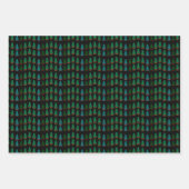 コージークリスマスホリデイ ラッピングペーパーシート (正面)