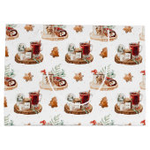 コージークリスマスホリデイ ラージペーパーバッグ (裏面)