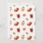 コージークリスマスホリデーパーティー 招待状 (裏面)