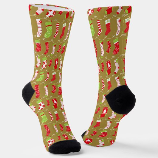 コージークリスマスレトロウィンターソックス ソックス (傾斜あり)