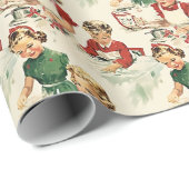 コージークリスマス過去 ラッピングペーパー (ロールコーナー)