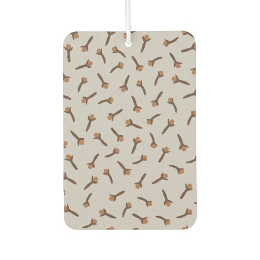 コージークリスマス&スパイスクローブ カーエアーフレッシュナー (正面)