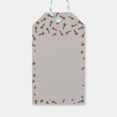 コージークリスマス&スパイスクローブ ギフトタグ (裏面)