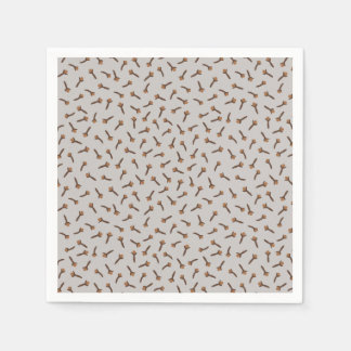 コージークリスマス&スパイスクローブ スタンダードカクテルナプキン