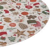 コージークリスマス&スパイス カッティングボード (角)