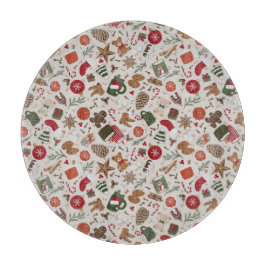 コージークリスマス&スパイス カッティングボード