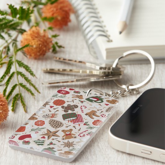 コージークリスマス&スパイス キーホルダー (正面右)