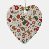 コージークリスマス&スパイス セラミックオーナメント (右)