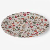 コージークリスマス&スパイス ペーパープレート (アングル)