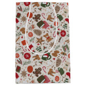 コージークリスマス&スパイス ミディアムペーパーバッグ (正面)