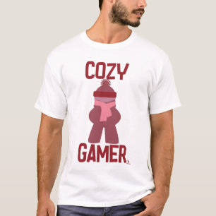 コージーゲーマーおもしろいボードゲームメープルスローガン Tシャツ