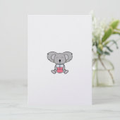 コージーコアラ空白のの招待とアナウンスメントカード 招待状 (スタンド正面)