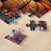 コージーコテージウィズフェスティバルカボチャ ジグソーパズル (側面)