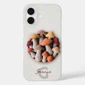 コージーコテージコアクロチェットマッシュルームバスケット名 Case-Mate iPhoneケース (裏面)