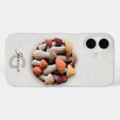 コージーコテージコアクロチェットマッシュルームバスケット名 Case-Mate iPhoneケース (裏面 (横))