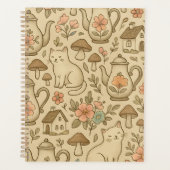 コージーコテージコアパターン プランナー手帳 (正面)