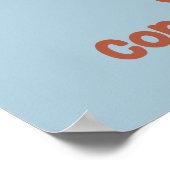 コージーコテージコアホームハお洒落ウスアート ポスター (角)