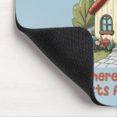 コージーコテージコアホームハお洒落ウスアート マウスパッド (コーナー)