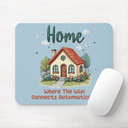 コージーコテージコアホームハお洒落ウスアート マウスパッド (マウス)