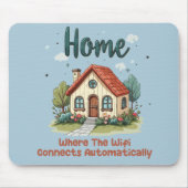 コージーコテージコアホームハお洒落ウスアート マウスパッド (正面)