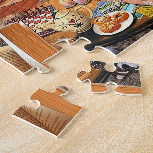 コージーコテージジグソーパズル ジグソーパズル (側面)