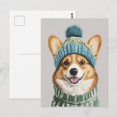 コージーコルギインウィンターギア ポストカード (正面/裏面)