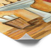 コージーコンテンポラリーバスルーム ポスター (角)