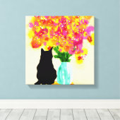 コージーコーナーチャーム キャンバスプリント (インサイチュ (ウッドフロア))