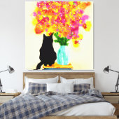 コージーコーナーチャーム キャンバスプリント (インサイチュ (寝室))