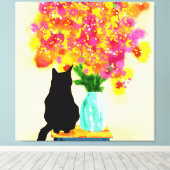 コージーコーナーチャーム キャンバスプリント (インサイチュ (ウッドフロア))