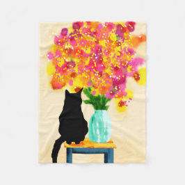 コージーコーナーチャーム フリースブランケット