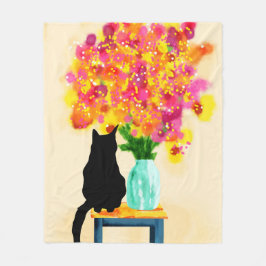 コージーコーナーチャーム フリースブランケット