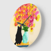 コージーコーナーチャーム ラージ壁時計 (傾斜)