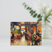 コージーコーヒーショップinパリ ポストカード (スタンド正面)