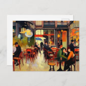 コージーコーヒーショップinパリ ポストカード (正面/裏面)