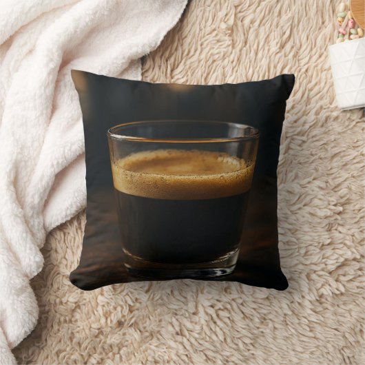 コージーコーヒービーブミニマリストピローデザイン クッション (ブランケット)