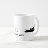 コージーコーヒー&キャットカドルマグ コーヒーマグカップ (正面右)