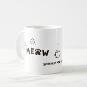 コージーコーヒー&キャットカドルマグ コーヒーマグカップ (正面左)