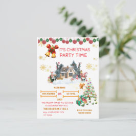 コージーサンタのクリスマス ポストカード