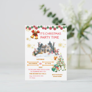 コージーサンタのクリスマス ポストカード