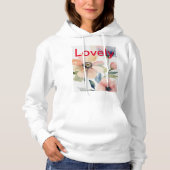 「コージーシックフード付きスウェットシャツ」 パーカ (正面)