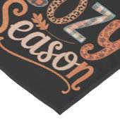 コージーシーズンレトロ秋ゲットコージーサンクスギビング ショートテーブルランナー (コーナー)