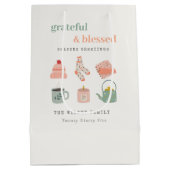 コージースカンジウィンターエッセンシャル季節のごあいさつ ミディアムペーパーバッグ (裏面)