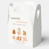 コージースカンジオータムエッセンシャル赤面感謝祭 フェイバーボックス (オープン)